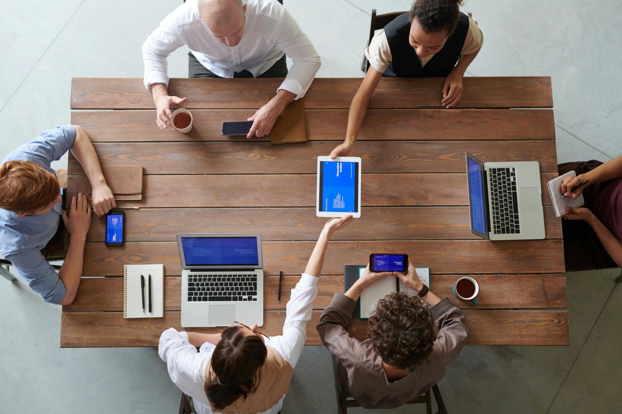 Business technology planning session for managed IT services in Orange County