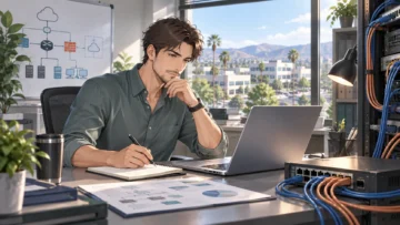 Network Diagram Audit for Los Angeles Offices With Layered Vendors