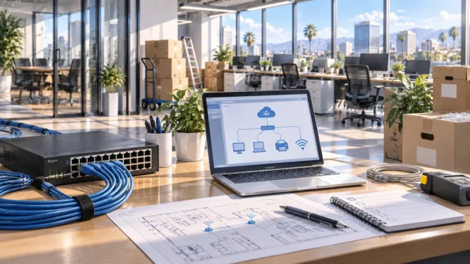 Network Support Review for Orange County Businesses After Office Relocations